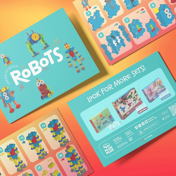 Learn To Build | Robots | 250 pcs