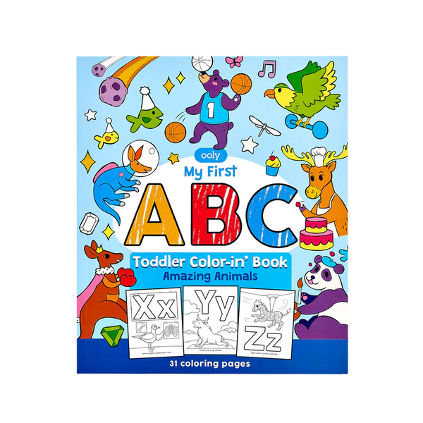 Toddler Color-In' Books