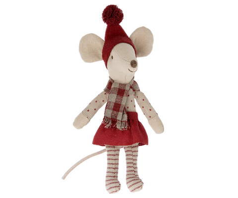 Big Sister Christmas Mouse - Scarf