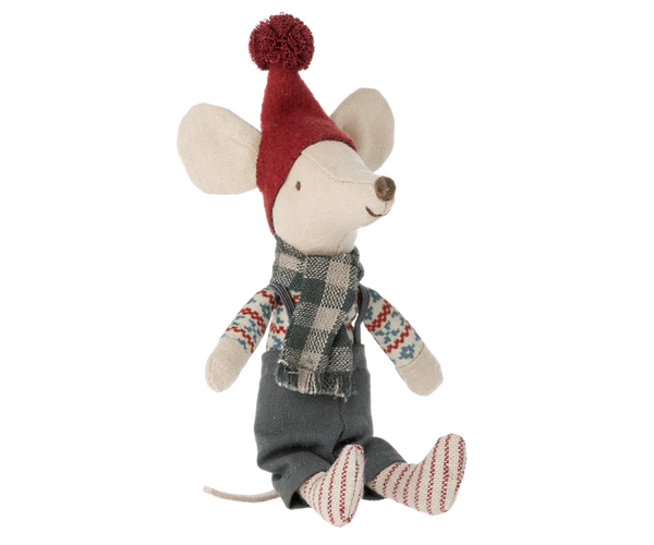 Big Brother Christmas Mouse - Scarf