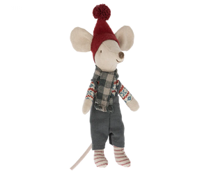 Big Brother Christmas Mouse - Scarf