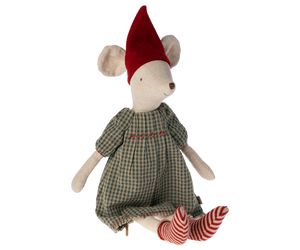 Medium Girl Christmas Mouse - Dress