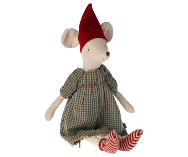 Medium Girl Christmas Mouse - Dress