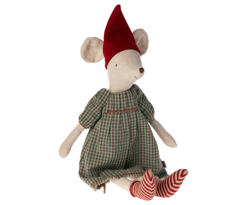 Medium Girl Christmas Mouse - Dress