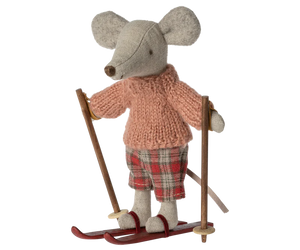 Winter Mouse with Ski Set - Big Sister