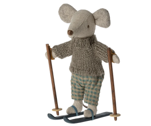 Winter Mouse with Ski Set - Big Brother