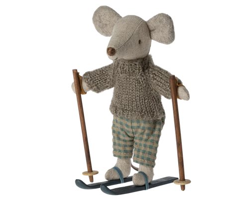 Winter Mouse with Ski Set - Big Brother