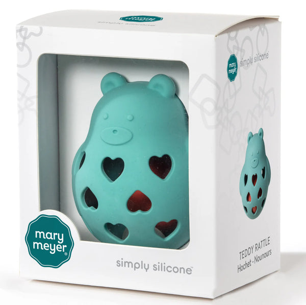 Simply Silicone Teddy Roly Rattle