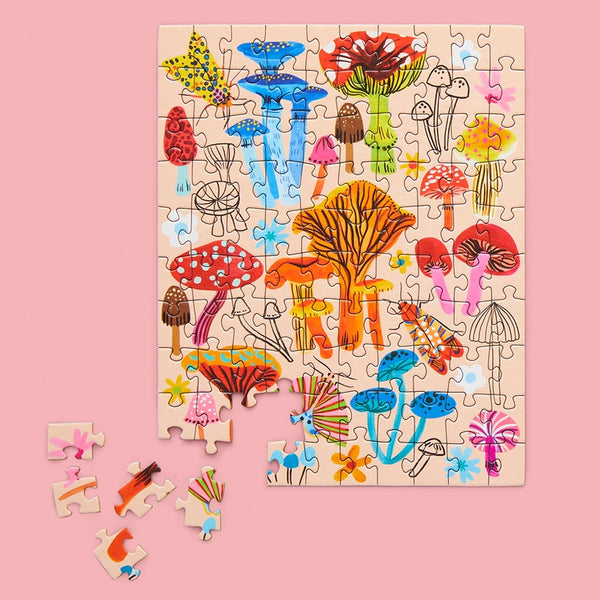 Mushroom Patch | 100 Piece Puzzle Snax