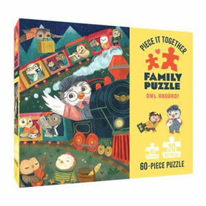 Piece It Together Family Puzzle - Owl Aboard!