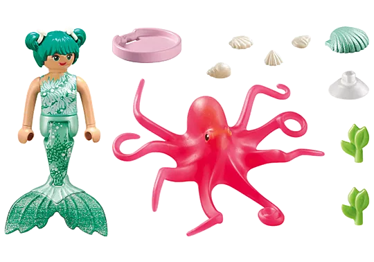 Mermaid with Octopus