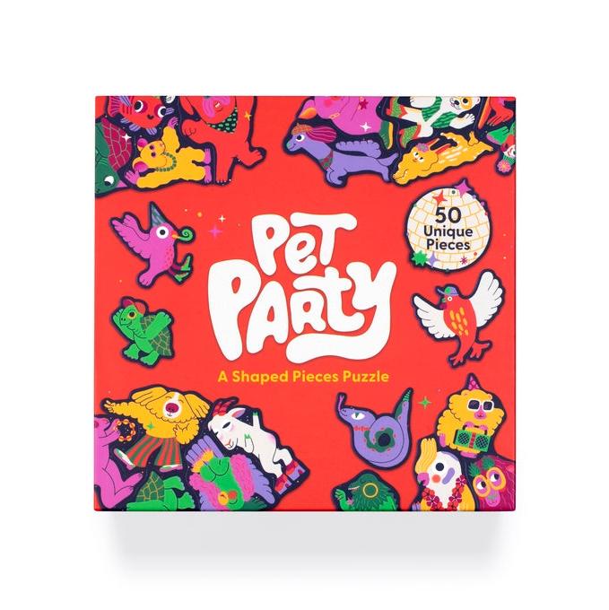 Pet Party Shaped Puzzle