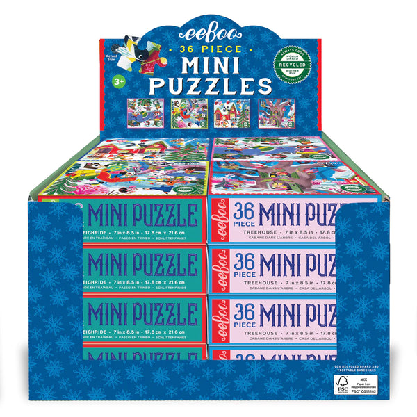 Woodland Holiday Mini Puzzle