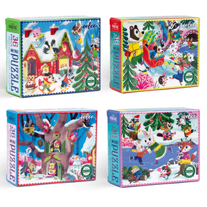 Woodland Holiday Mini Puzzle