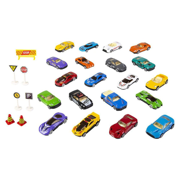 Diecast Car Tube Set