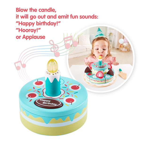 Interactive Happy Birthday Cake