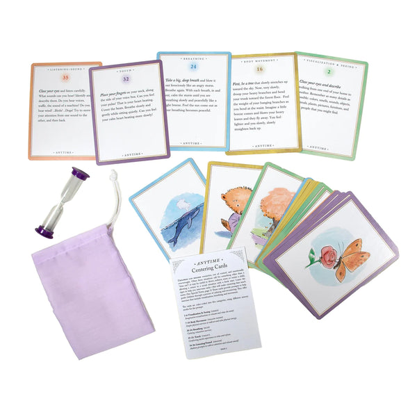 Bedtime Centering Cards