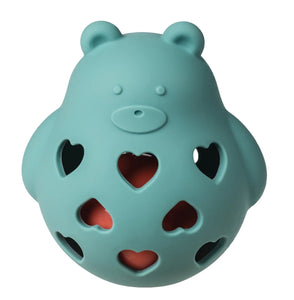 Simply Silicone Teddy Roly Rattle