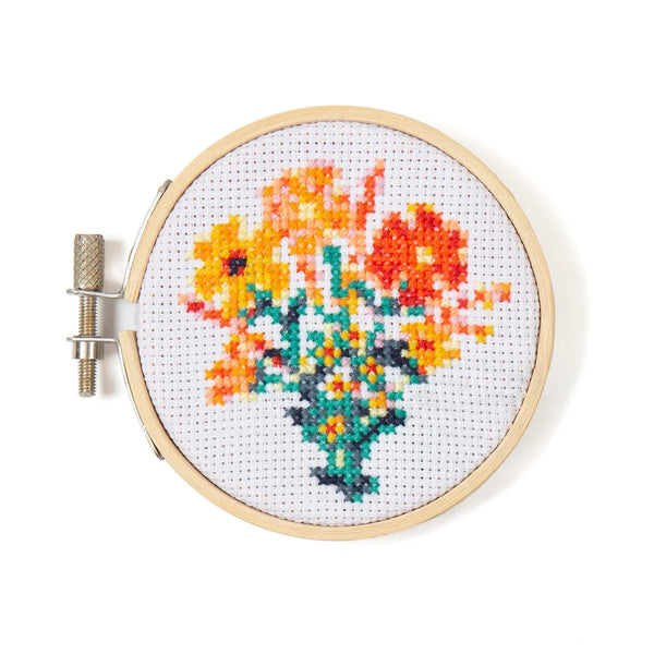 Mini Cross Stitch | Flowers