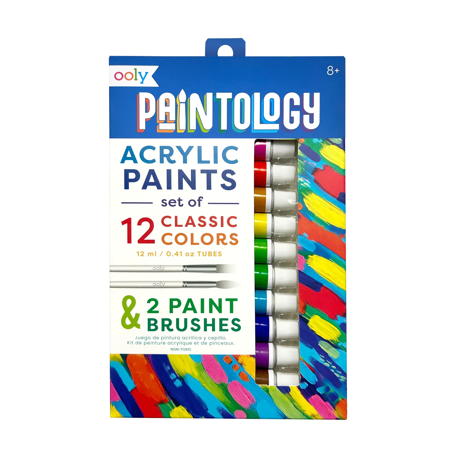 Acrylic Paints set of 12 Classic Colors