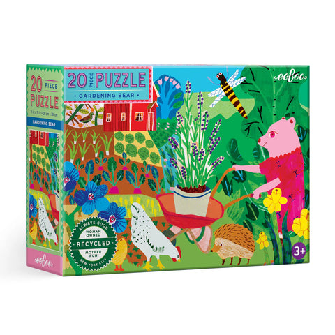 Gardening Bear 20 Piece Puzzle