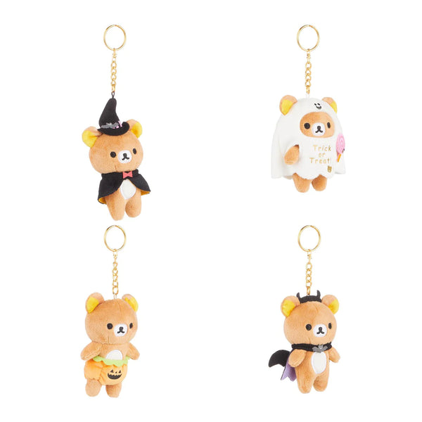 Rilakkuma Halloween Plush Keychain Blind Box