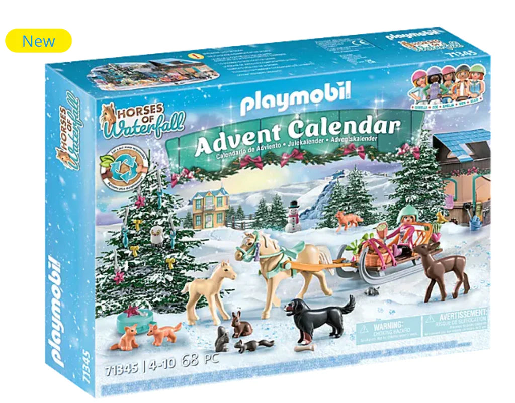 Horses of Waterfall Christmas Sleigh Ride Advent Calendar