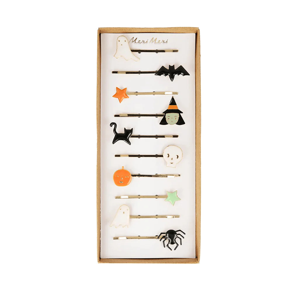 Enamel Halloween Hair Slides