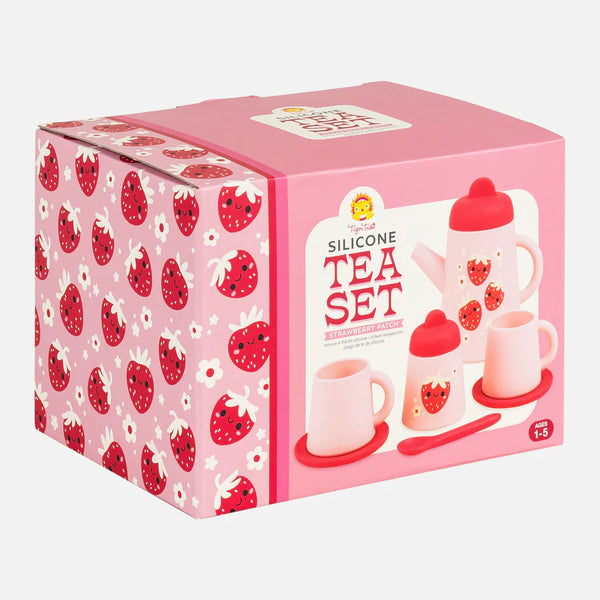 Silicone Tea Set - Strawberry