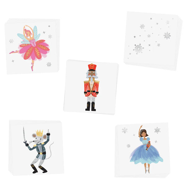 Nutcracker Holiday Temporary Tattoos