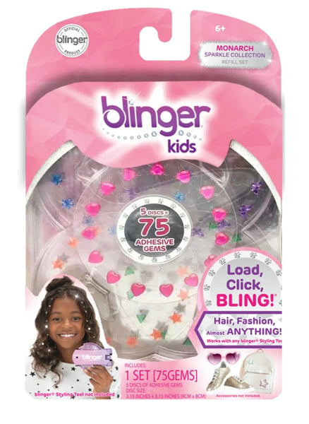 Blinger kids sparkle collection refill pack