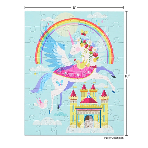 Rainbow Unicorn | 48 Piece Puzzle Snax