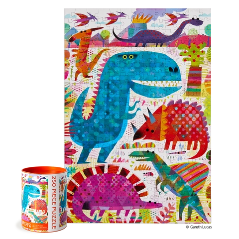 Dinosaur Day | 250 Piece Puzzle Snax