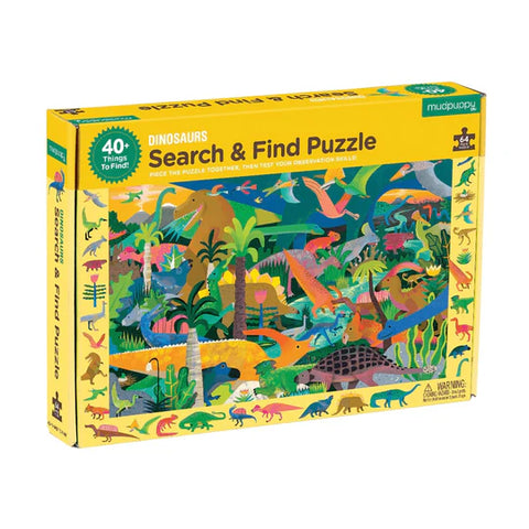 Dinosaur Search & Find Puzzle