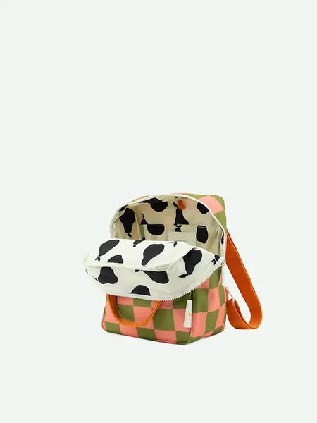 Backpack Small | Farmhouse Checkerboard