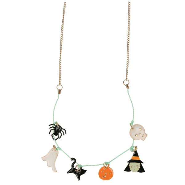 Halloween Enamel Necklace