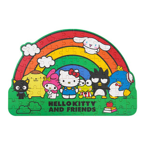 Wooden Jigsaw Puzzle: Hello Kitty Rainbow