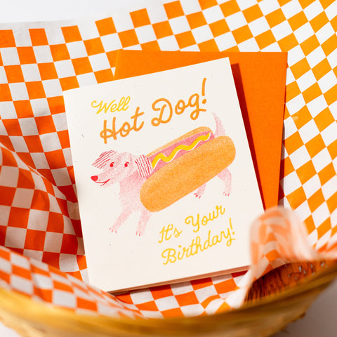 Hot Dog! Card