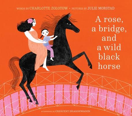 A Rose, A bridge, And A Wild Black Horse