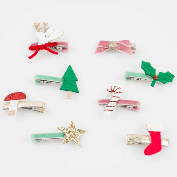 Christmas Icon Hair Clips