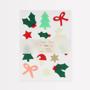 Felt Christmas Icon Stickers