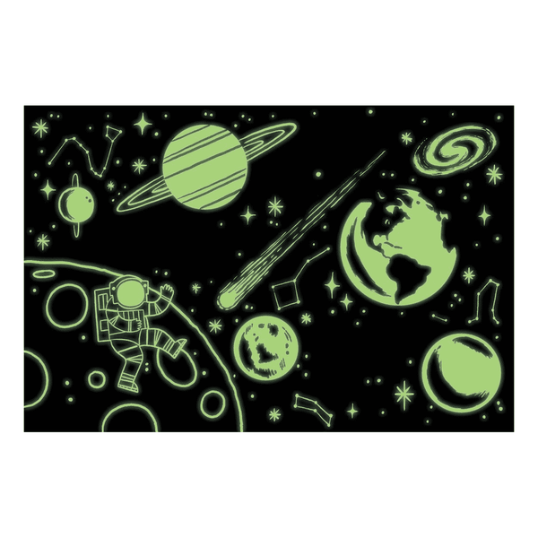 Out Space Glow-In-The-Dark Puzzle