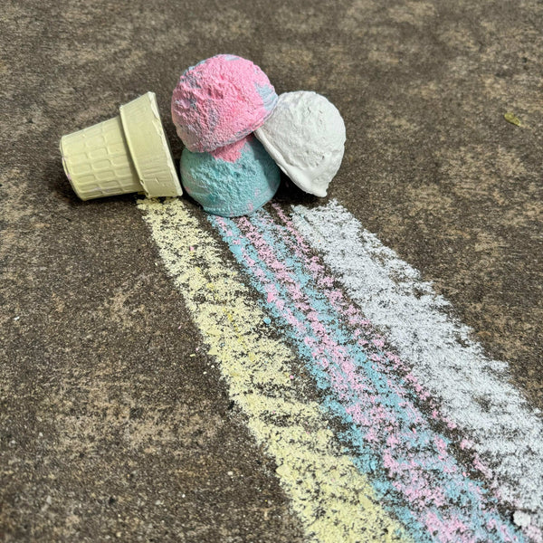 Blue Raspberry Ice Cream Cone Chalk