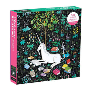 Unicorn Reading 500 Piece Puzzle