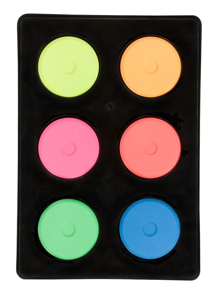 Mini Tempera Color Set 6 NEON