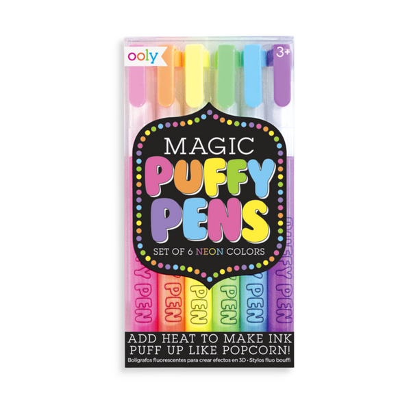 Magic Puffy Pens