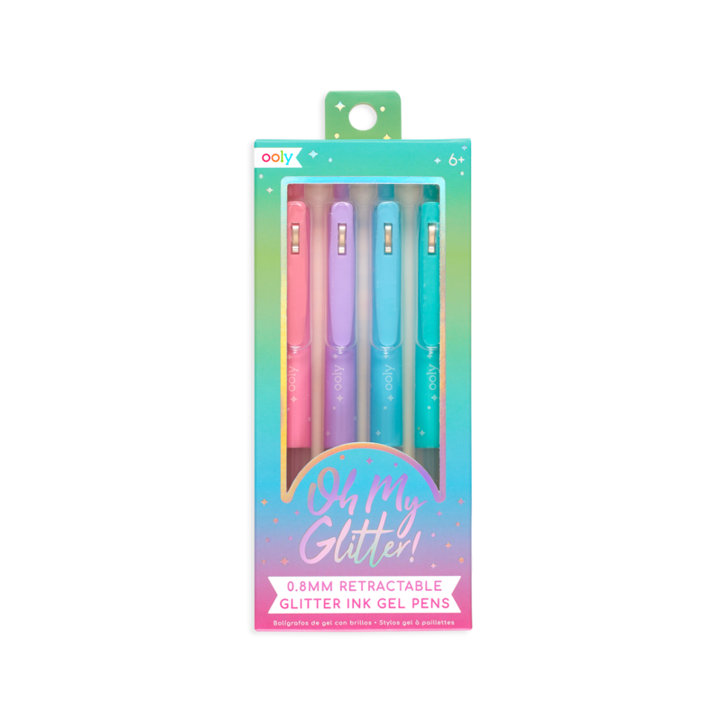 Oh my Glitter! Retractable Gel Pens