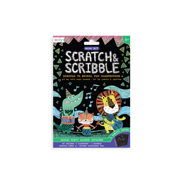 Mini Scratch and Scribble Art Kit