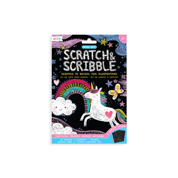 Mini Scratch and Scribble Art Kit