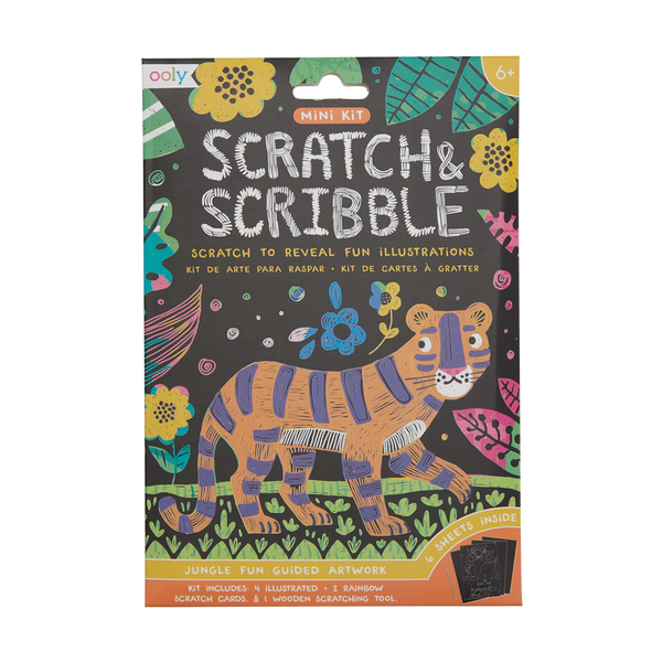 Mini Scratch and Scribble Art Kit